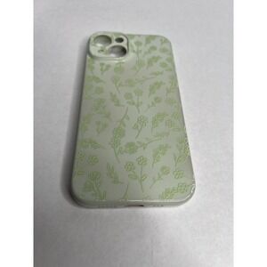 Iphone 13 Case Plastic Flexible Feminine Floral Mint Greene
